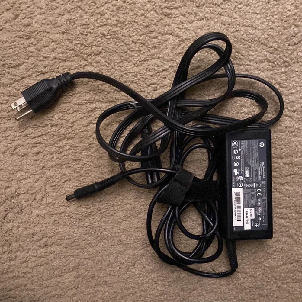 Genuine HP 65W Laptop Charger / Charging Cord